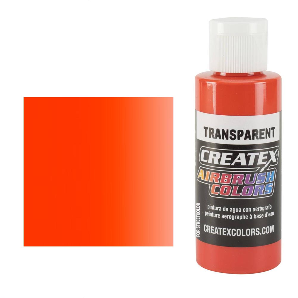 CreateX 5118 Piros Sunset átlátszó airbrush festék 60ml