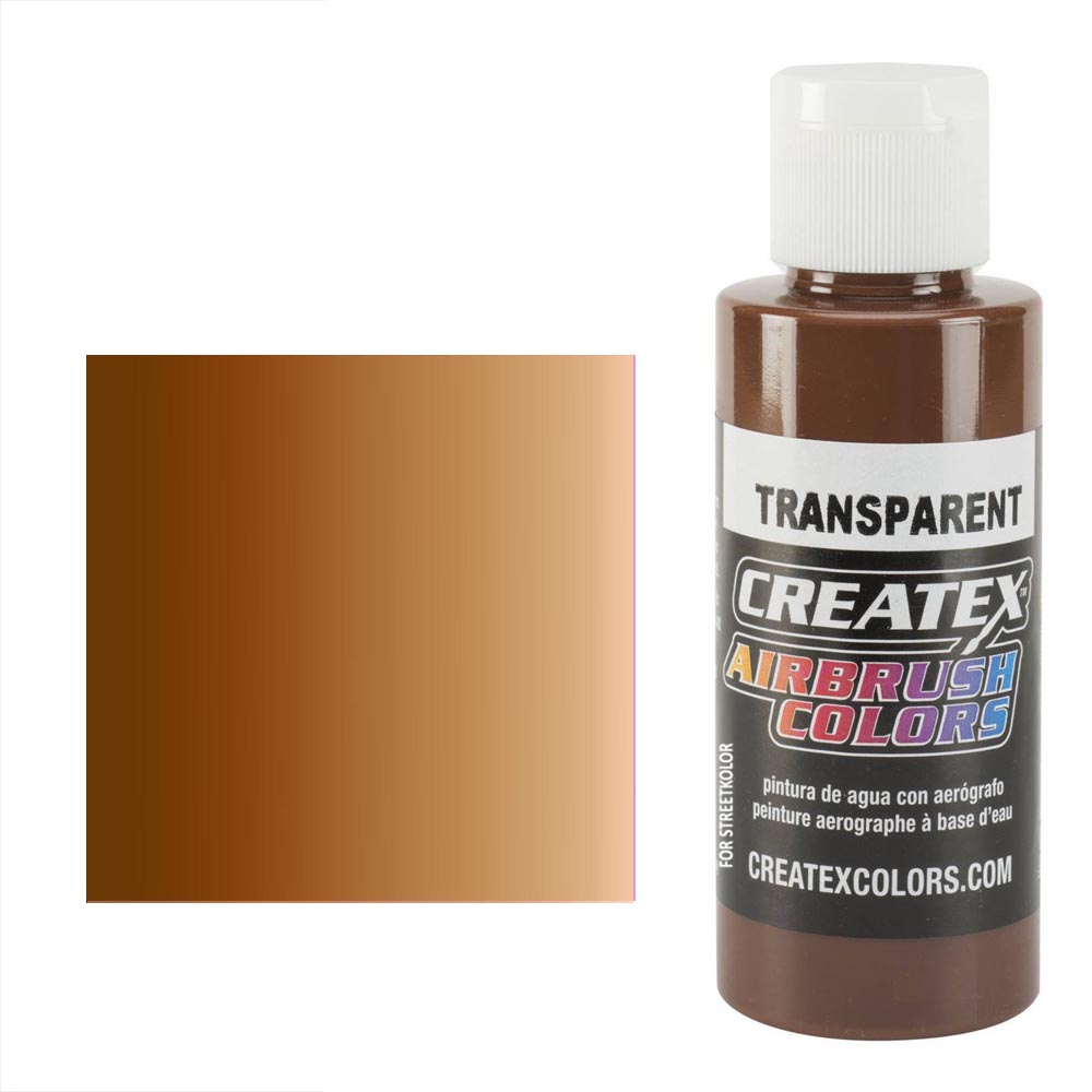 CreateX 5127 Világosbarna átlátszó airbrush festék 60ml