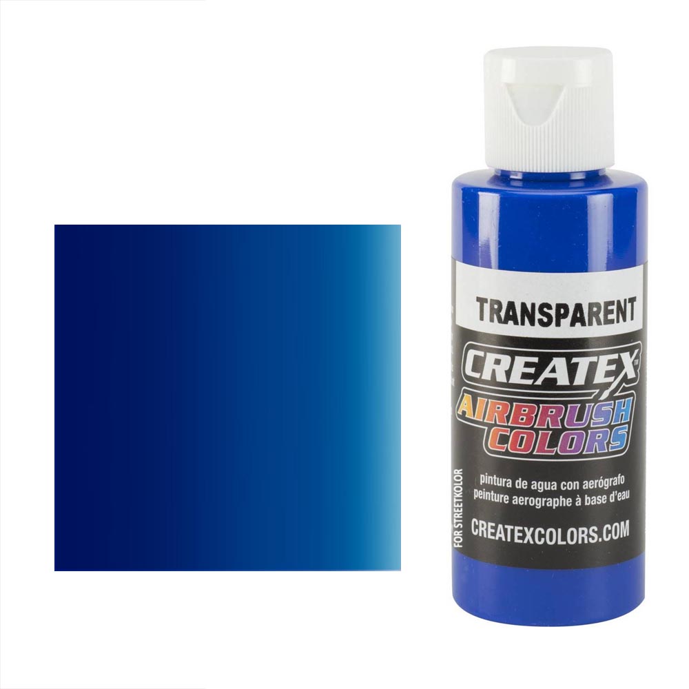 CreateX  5107 Kék átlátszó airbrush festék 60ml