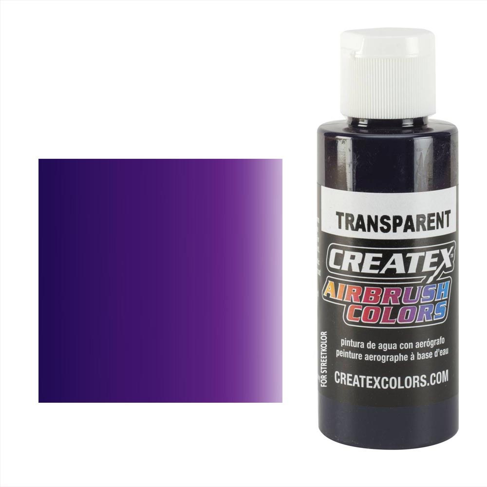 CreateX 5102 Lila átlátszó airbrush festék 60ml