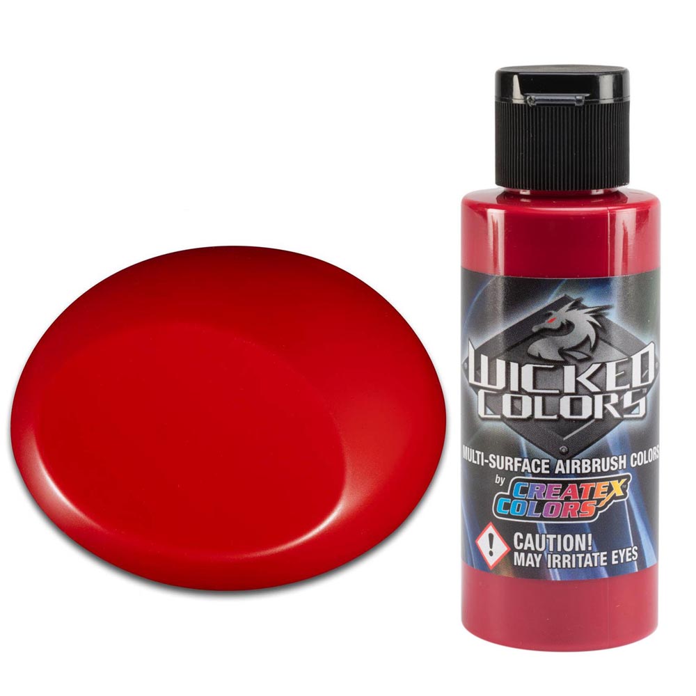 Wicked Detail Piros airbrush festék CreateX W063 60 ml – Detail Carmine