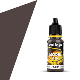 VALLEJO MODEL AIR 71.041 SÖTÉT VÖRÖSBARNA airbrush festék 18 ml