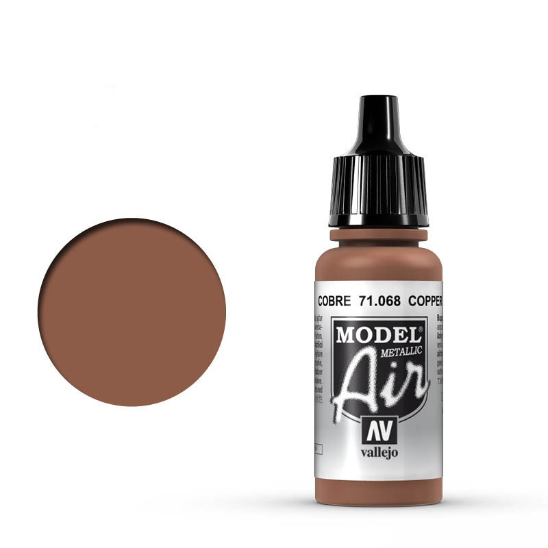 VALLEJO MODEL AIR 71.068 RÉZMETÁL akril airbrush festék 18 ml