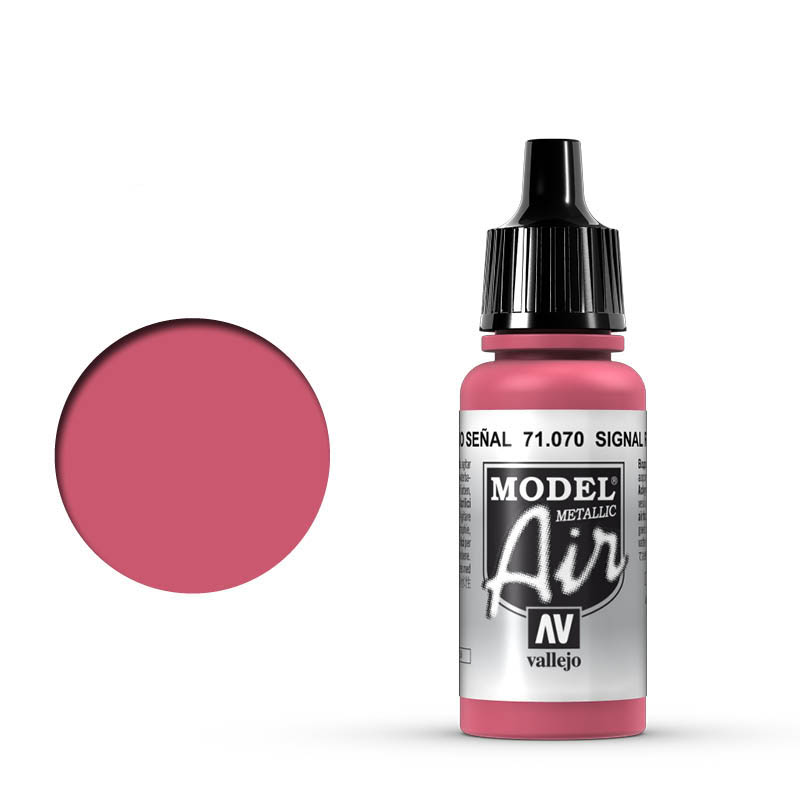VALLEJO MODEL AIR 71.070 JELZŐPIROS airbrush festék 17 ml
