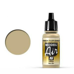 VALLEJO MODEL AIR 71.075 BÉZS akril airbrush festék 18 ml