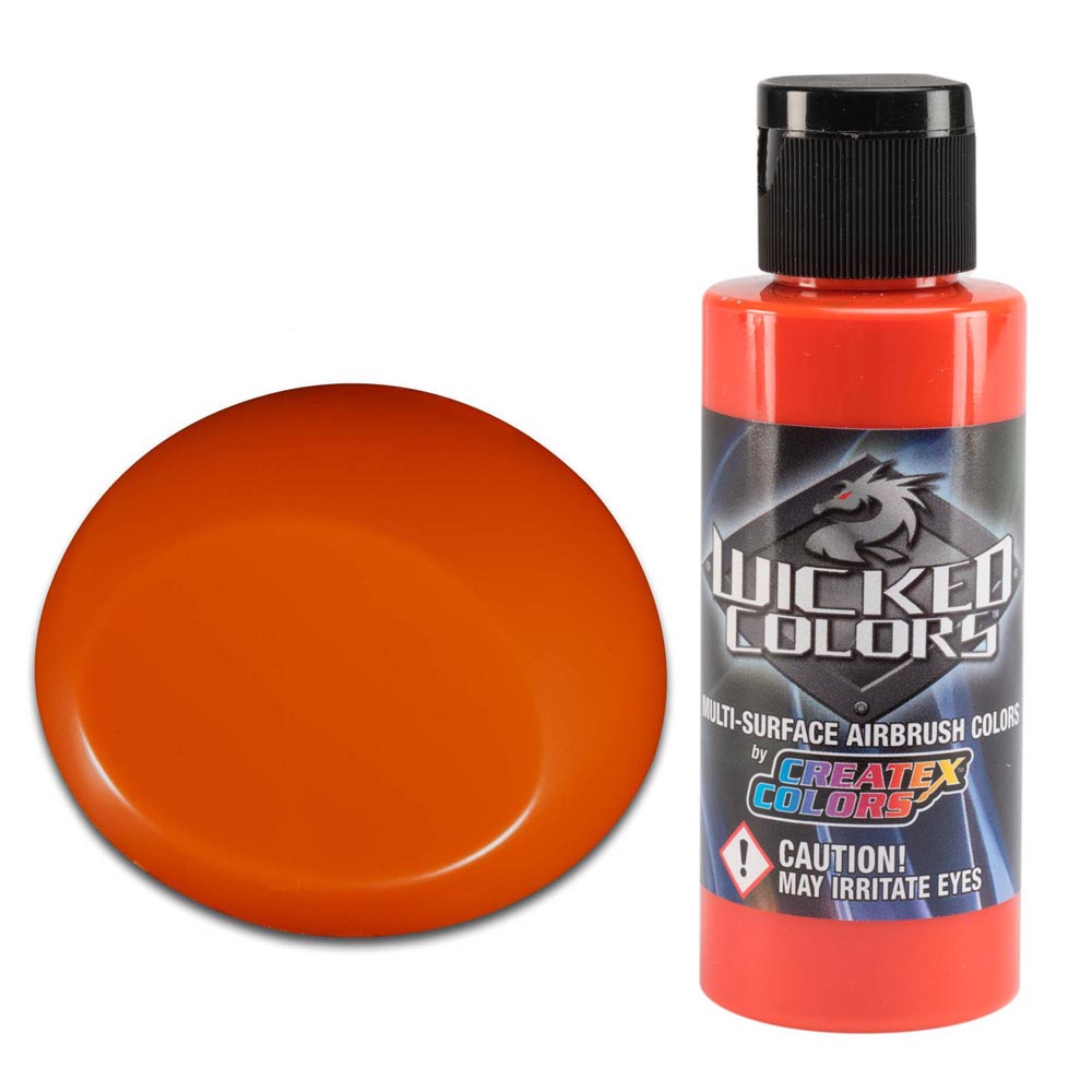 Wicked Detail Narancs airbrush festék CreateX W054 60 ml – Detail Orange