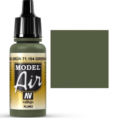 VALLEJO MODEL AIR 71.104 ZÖLD airbrush festék 17 ml