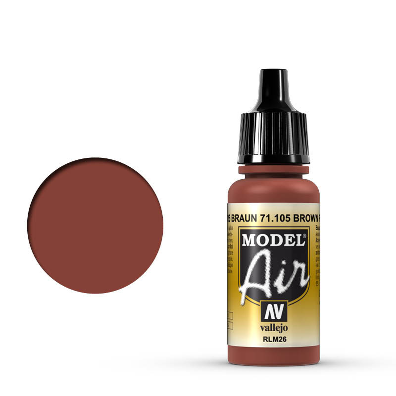 VALLEJO MODEL AIR 71.105 BARNA airbrush festék 18 ml