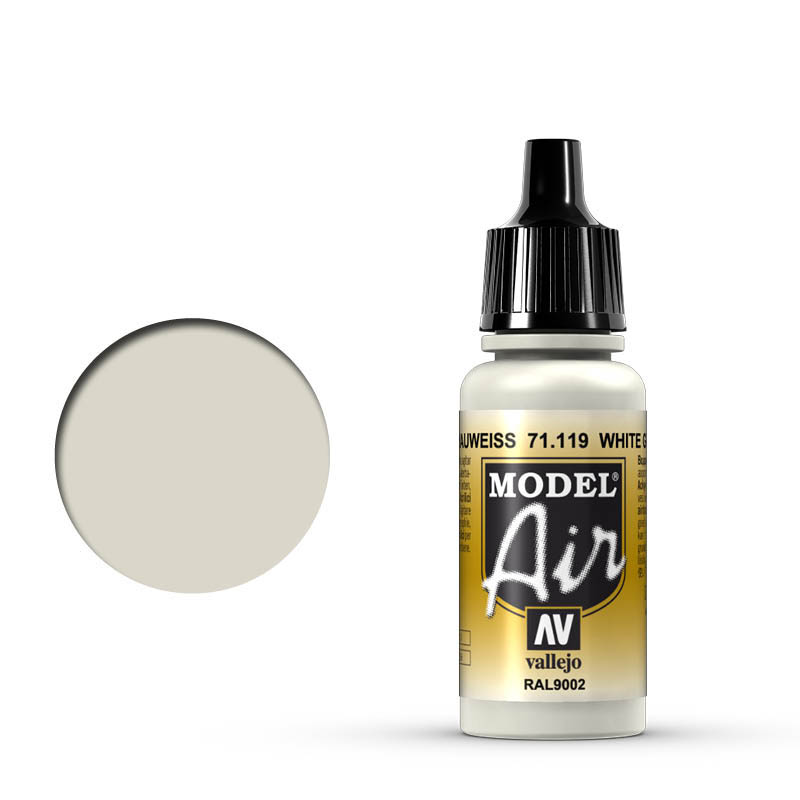 VALLEJO MODEL AIR 71.119 FEHÉRSZÜRKE airbrush festék 18 ml