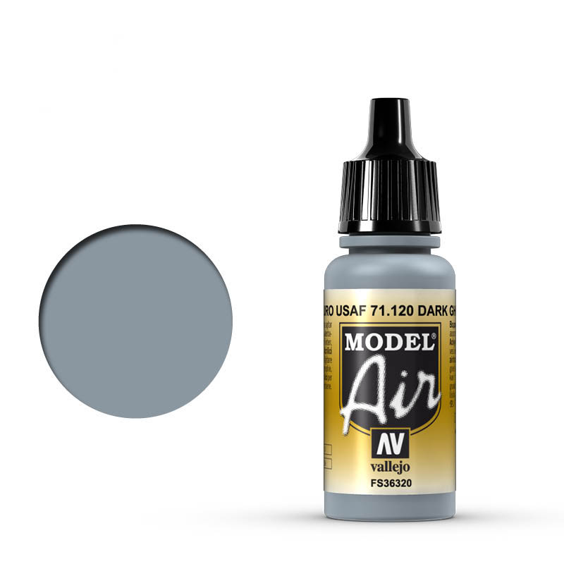 VALLEJO MODEL AIR 71.120 SÖTÉT SZÜRKE airbrush festék 17 ml