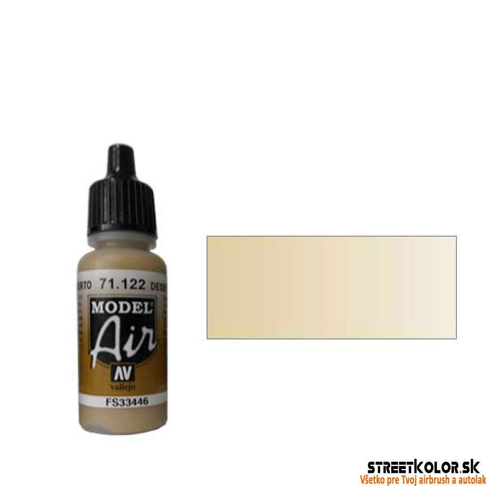 VALLEJO MODEL AIR 71.122 VILÁGOS BARNA airbrush festék 17 ml