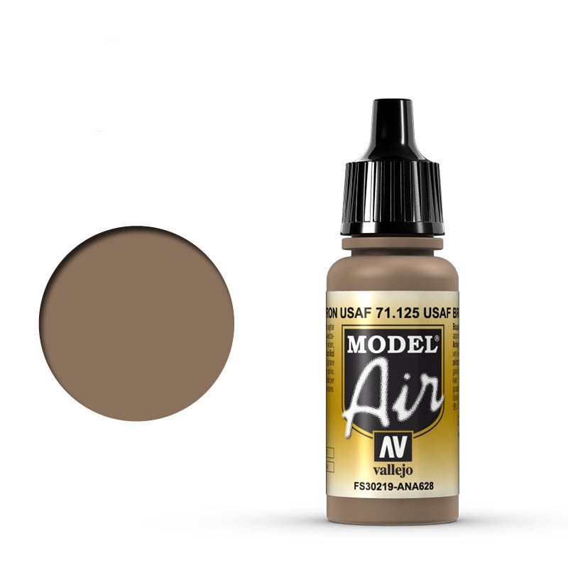 VALLEJO MODEL AIR 71.125 BARNA airbrush festék 17 ml