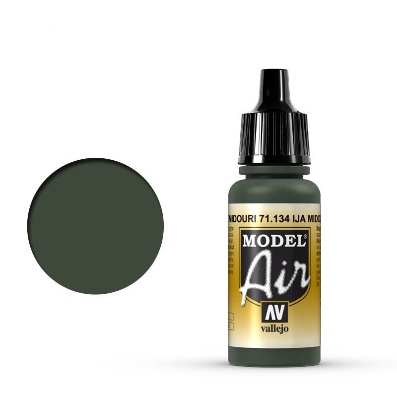 VALLEJO MODEL AIR 71.134 MIDORI ZÖLD airbrush festék 17 ml