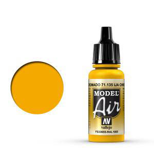 VALLEJO MODEL AIR 71.135 IJA KRÓM SÁRGA airbrush festék 17 ml