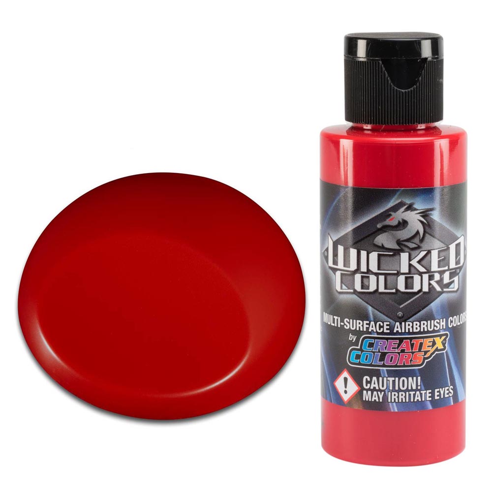 Wicked Detail Piros airbrush festék CreateX W053 60 ml – Detail Scarlet