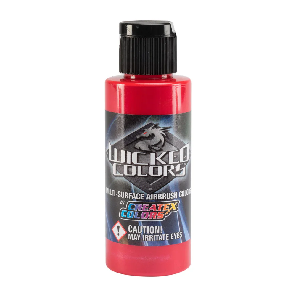 Wicked Pearl Piros gyöngyház airbrush festék CreateX W303 60 ml – Pearl Red