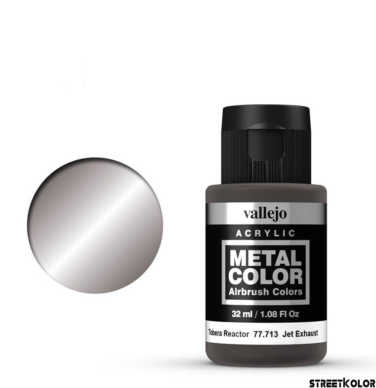 Vallejo 77.713 Szürke metálfényű AirBrush festék 32 ml