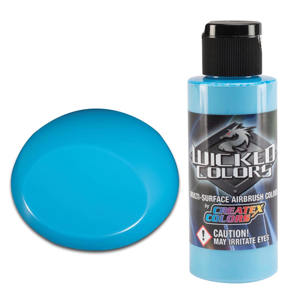 Wicked W013 Világoskék áttetsző airbrush festék 60ml