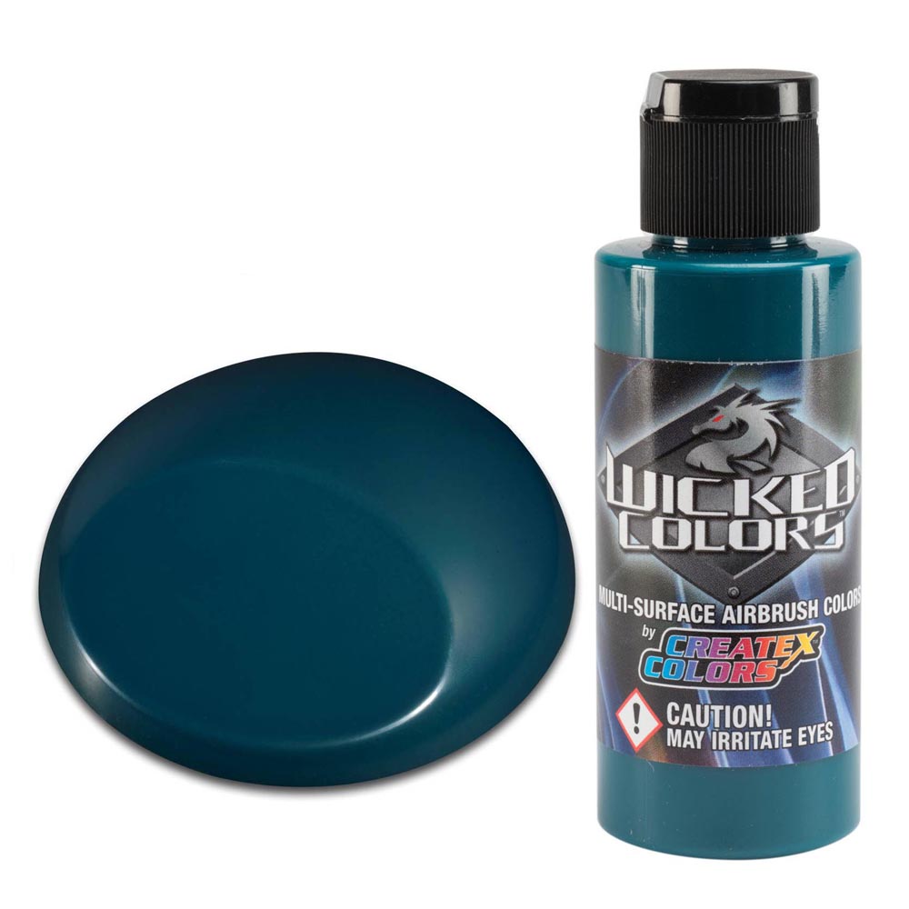 Wicked W009 Zöld áttetsző airbrush festék 60ml