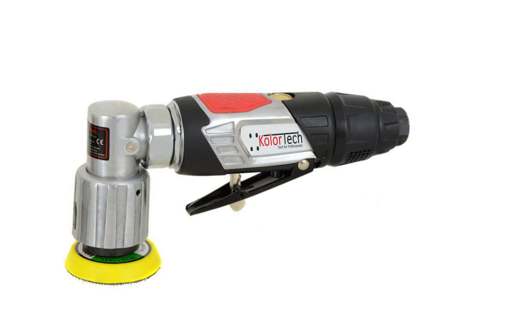 KolorTech AT-7037BM pneumatikus excentrikus csiszoló, 4 gyorsaság, 30mm sodrópad