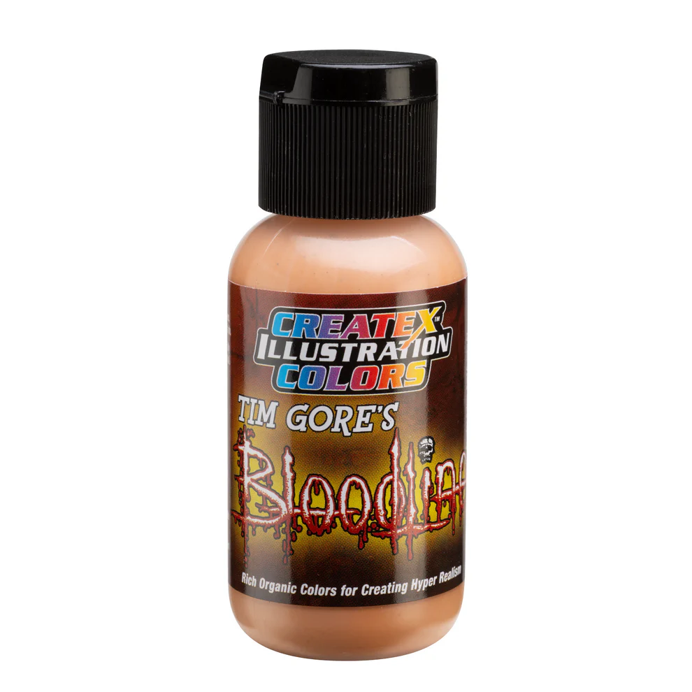 Illusztrációs Sötétrózsaszín airbrush festék CreateX 30 ml – Illustration Deep Blush 5024 Lifeline