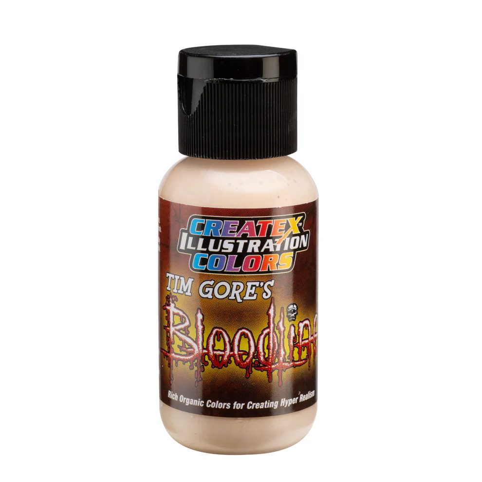 Illusztrációs Világosbézs airbrush festék CreateX 30 ml – Illustration Light Natural 5025 Lifeline
