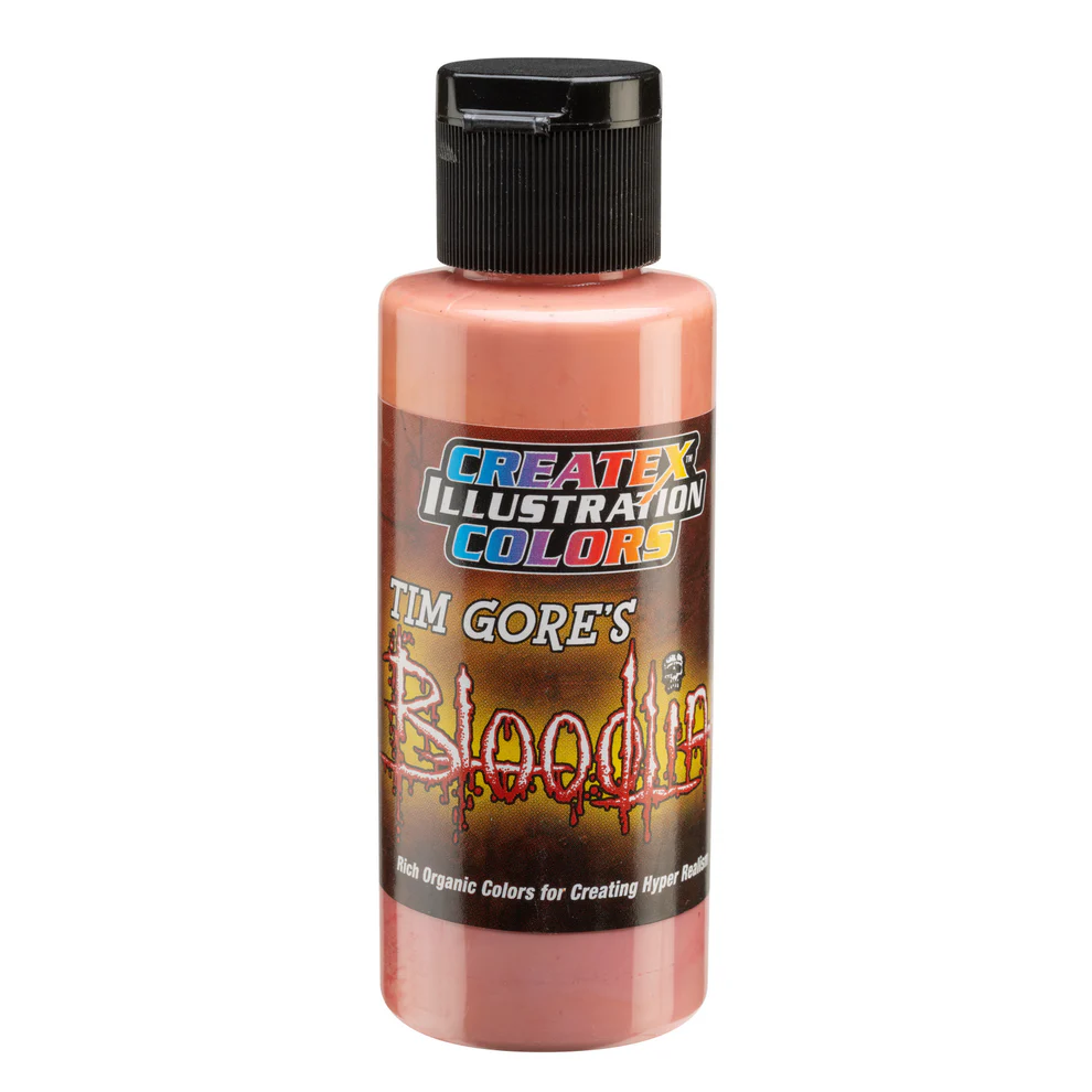 Illusztrációs Rózsaszín-piros airbrush festék CreateX 60 ml – Illustration Natural Lip 5028 Lifeline
