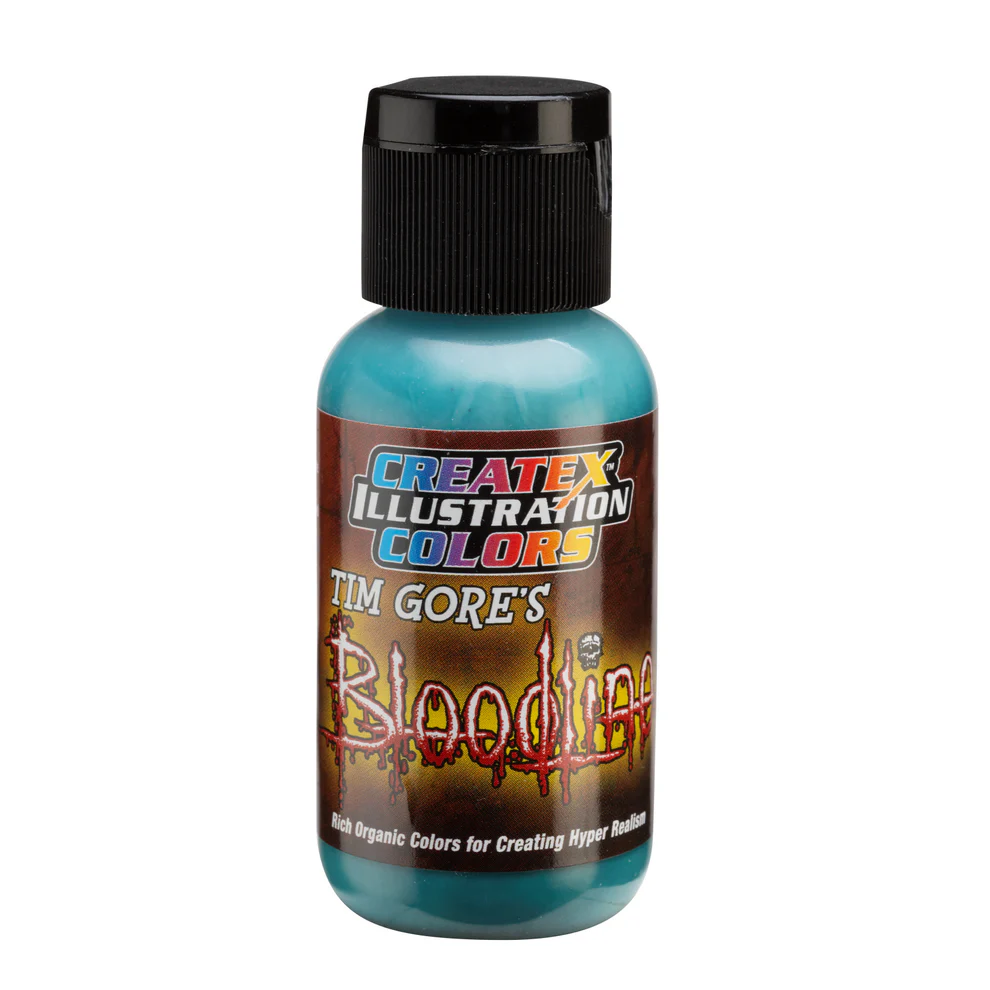 Illusztrációs Hideg kék airbrush festék CreateX 30 ml – Illustration Cool Tone 5030 Lifeline