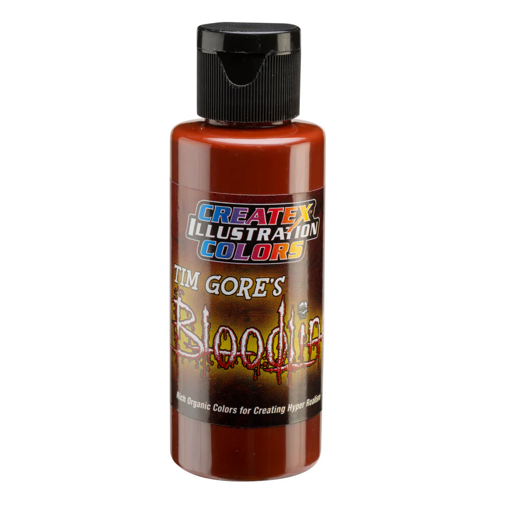 Illusztrációs Barna airbrush festék CreateX 5048 60 ml – Illustration Surgery Sienna Bloodline