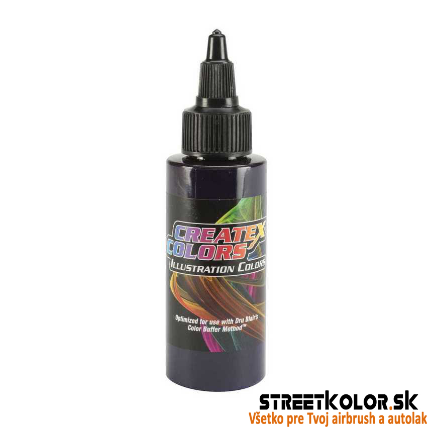 CreateX 5076 Átlátszatlan lila illusztrációs airbrush festék 30 ml