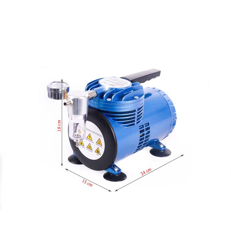 FENGDA ® AS-06 airbrush kompresszor membrános: 68l/ min.