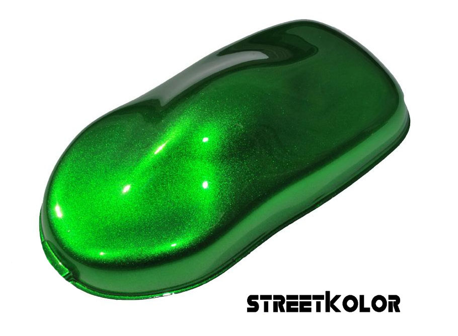 Diamond Apple Green Candy szett autókra: alap, festék és lakk
