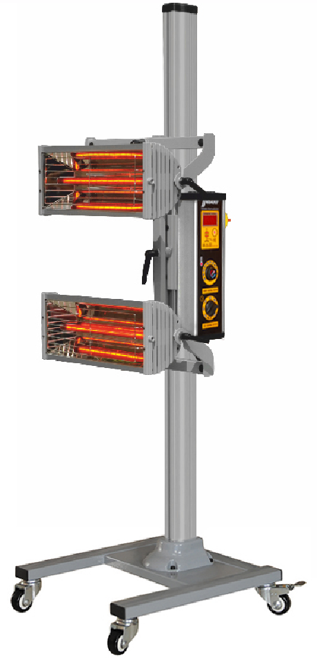 2 x 1100W KRAUSS SPEED DRY 200A infrasugárzó, autólakk szárításhoz