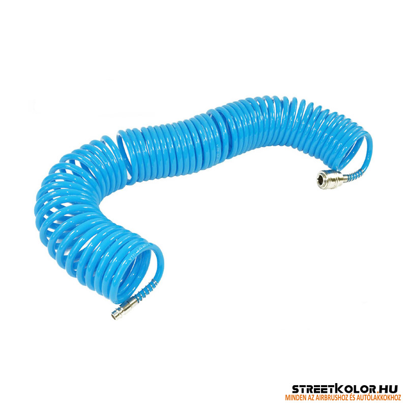 Poliuretán spirálcső levegőre 8x12mm, Hossz: 15 m