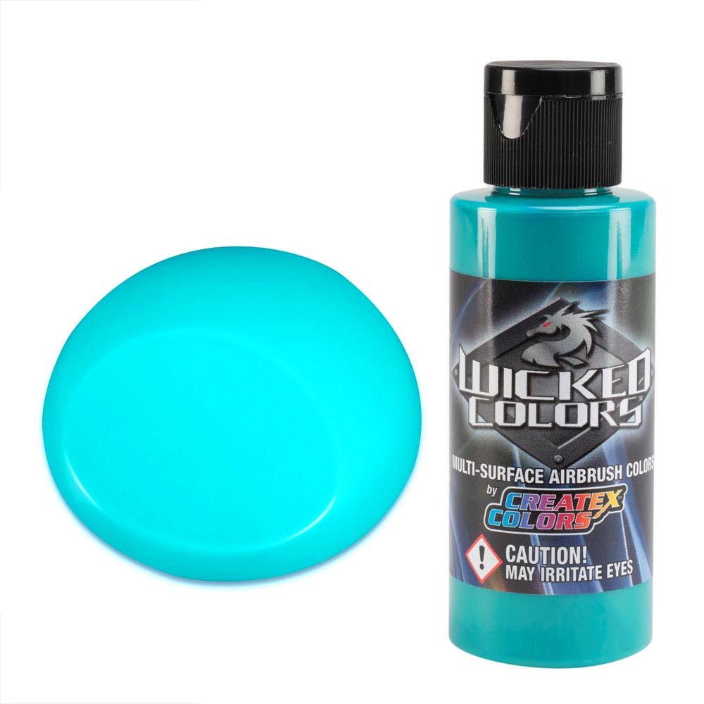 Wicked W019 Fluoreszkáló türkiz airbrush festék 60ml