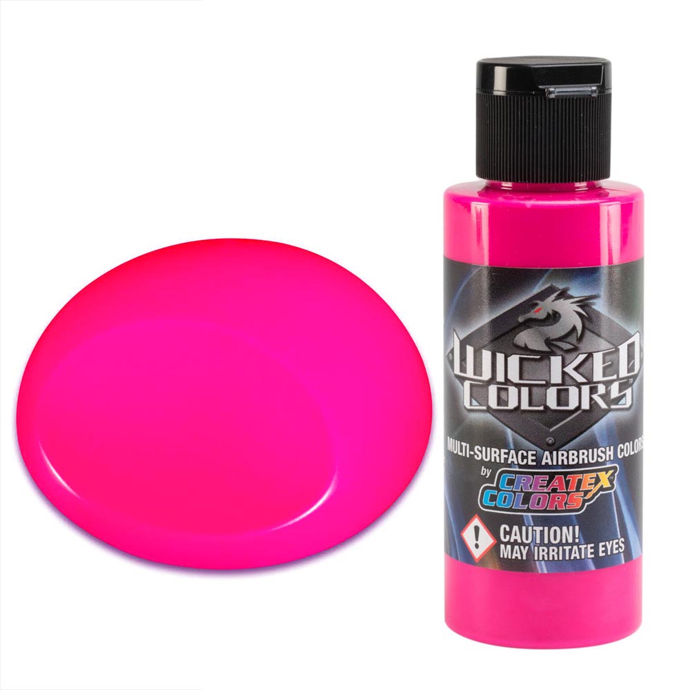 Wicked W029 fluoreszkáló magenta airbrush festék 60ml
