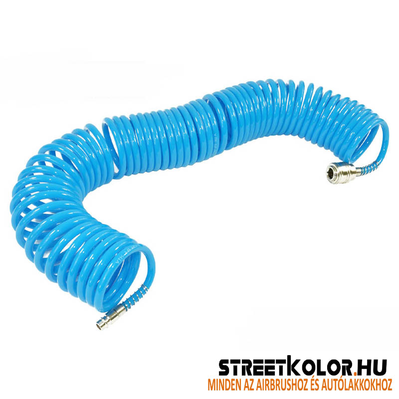 Poliuretán spirálcső levegőre 8x5mm, Hossz: 5 m
