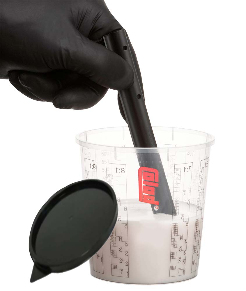 Fedeles keverőpohár 700 ml -  Festékek és lakkok keverésére + keverő