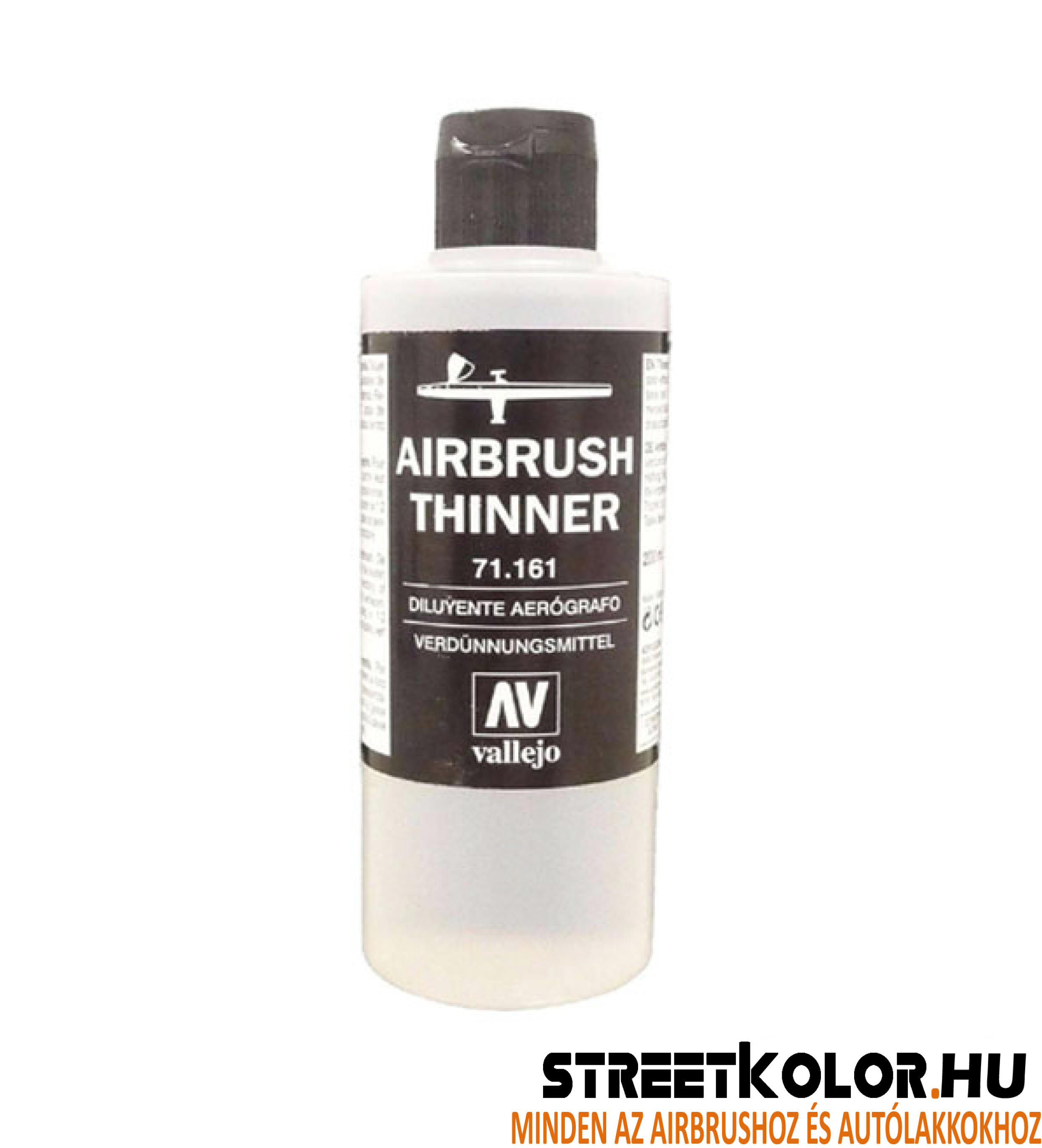 Vallejo 71.161 Átlátszó alap/hígító akrilfestékekhez 200 ml