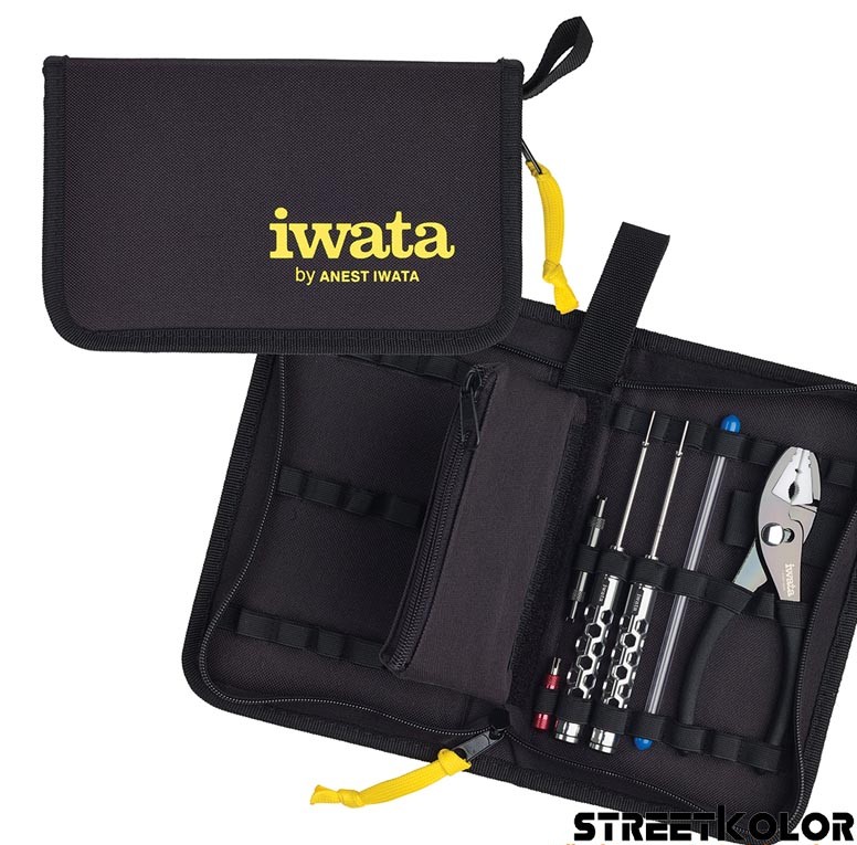 Iwata CL-500 eszközkészlet az airbrush pisztolyok karbantartásához