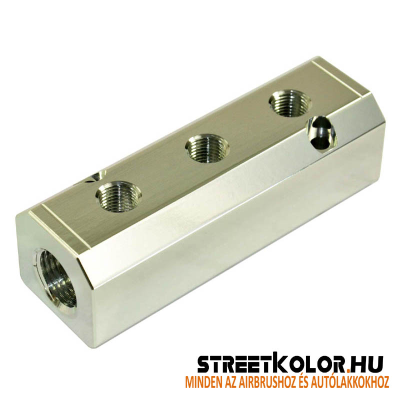 Légelosztó 2x1/2" + 3x1/4"