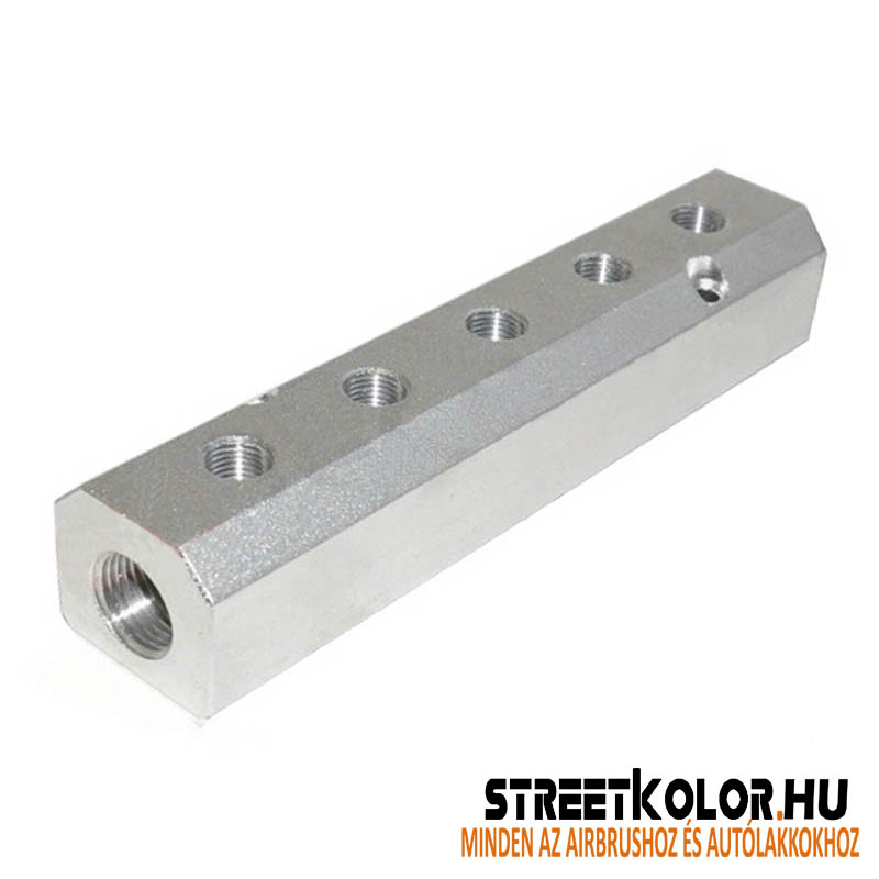 Légelosztó 2x1/2" + 5x1/4"