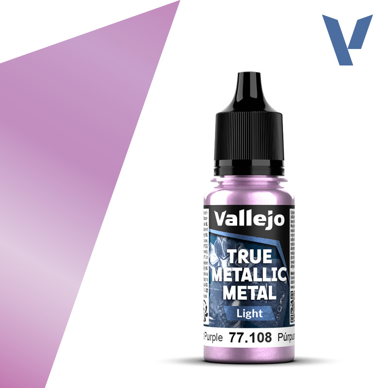 VALLEJO TRUE METALLIC 77.108 Lilametál akril airbrush festék 18 ml