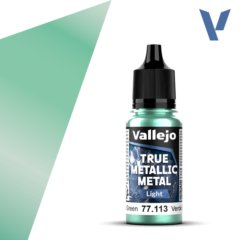 VALLEJO TRUE METALLIC 77.113 Zöldmetál akril airbrush festék 18 ml
