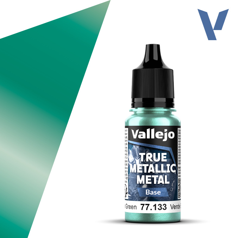 VALLEJO TRUE METALLIC 77.133 Zöldmetál akril airbrush festék 18 ml