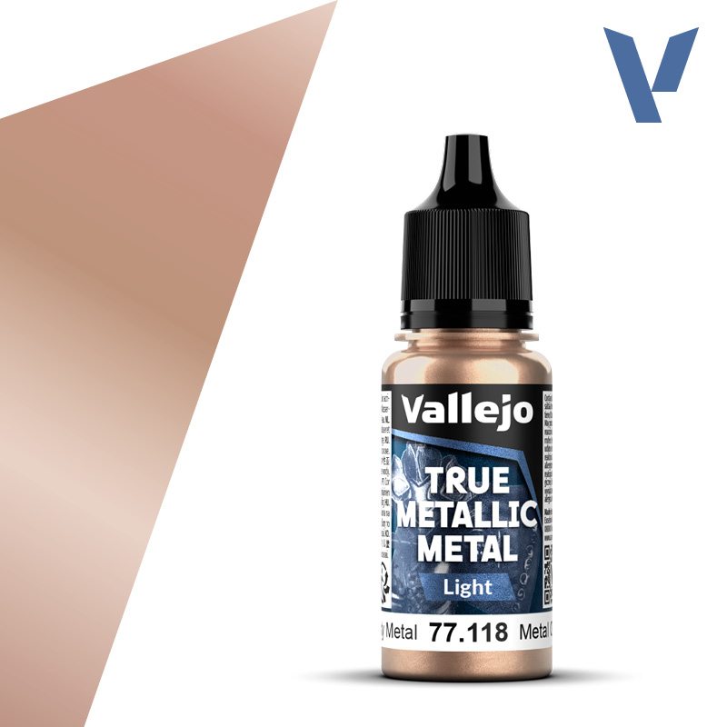 VALLEJO TRUE METALLIC 77.118 Barnametál akril airbrush festék 18 ml