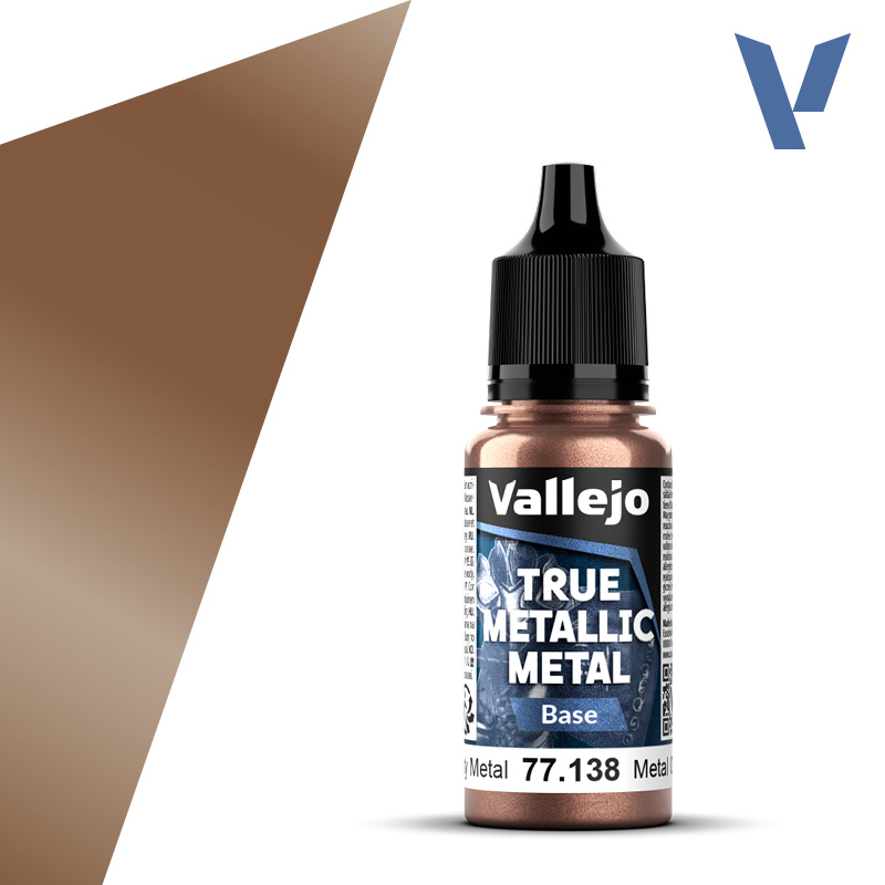 VALLEJO TRUE METALLIC 77.138 Barnametál akril airbrush festék 18 ml