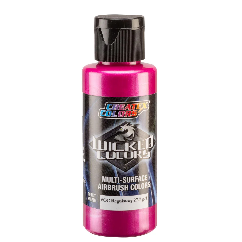 Wicked Pearl Magenta gyöngyház airbrush festék CreateX W310 60 ml – Pearl Magenta