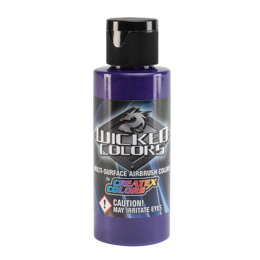 Wicked Pearl Lila gyöngyház airbrush festék CreateX W307 60 ml – Pearl Plum