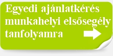 Egyedi ajánlat elsősegély tanfolyamra
